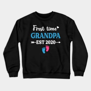 Promoted to Grandpa Est 2020 Crewneck Sweatshirt